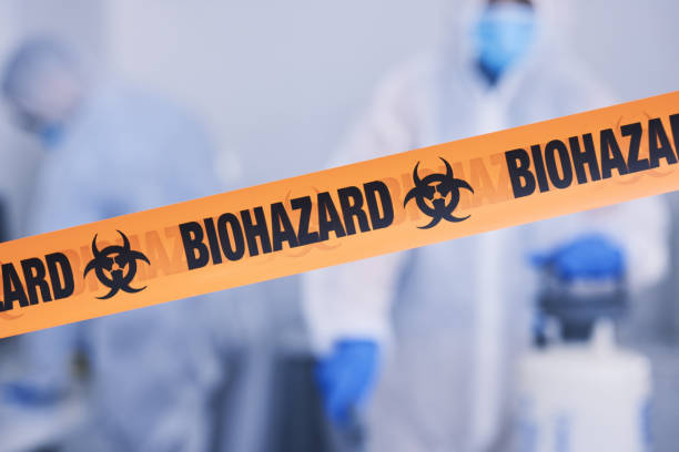 Professional Hoarding Cleanup technician working in Tilton, NH